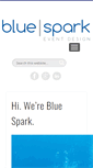 Mobile Screenshot of bluesparkeventdesign.com